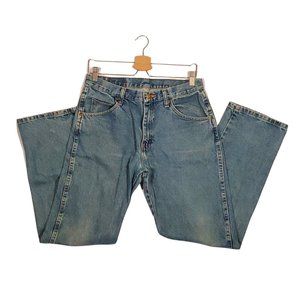 Wranglers (Vintage) Mid Wash Straight Legged Denim Jeans Sz. 32 x 30